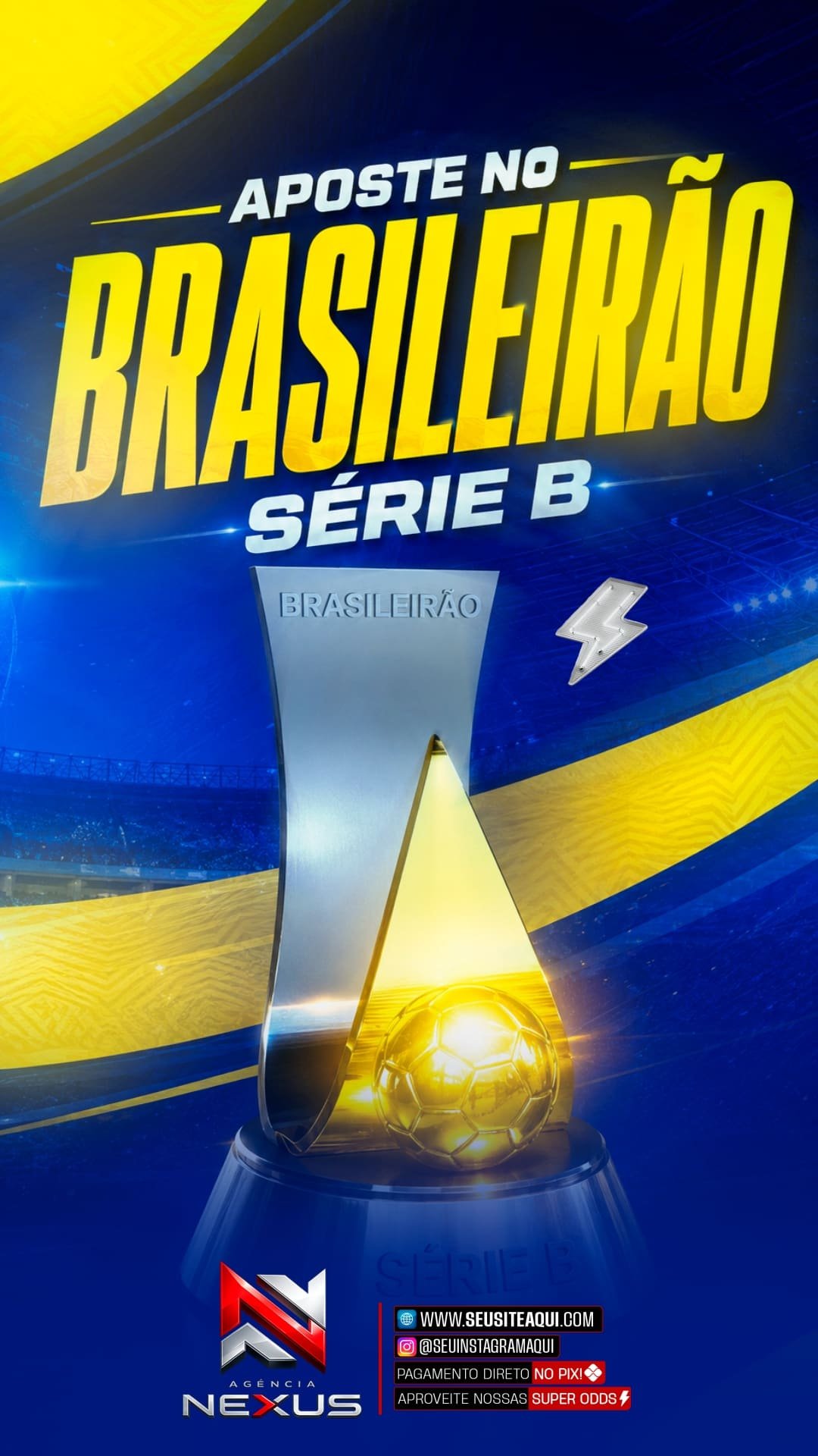 Arte de stories - Palpites do Dia